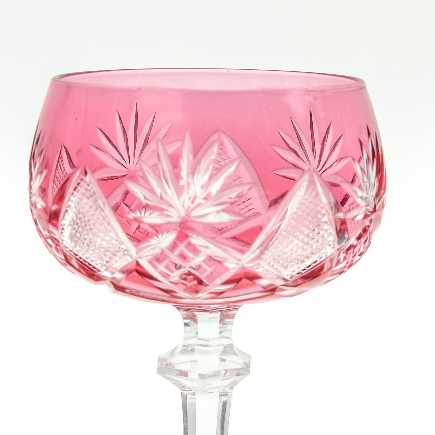 A Collection of Colored Crystal Stemware - Image 6 of 10