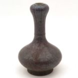 A Purple Speckled Vase