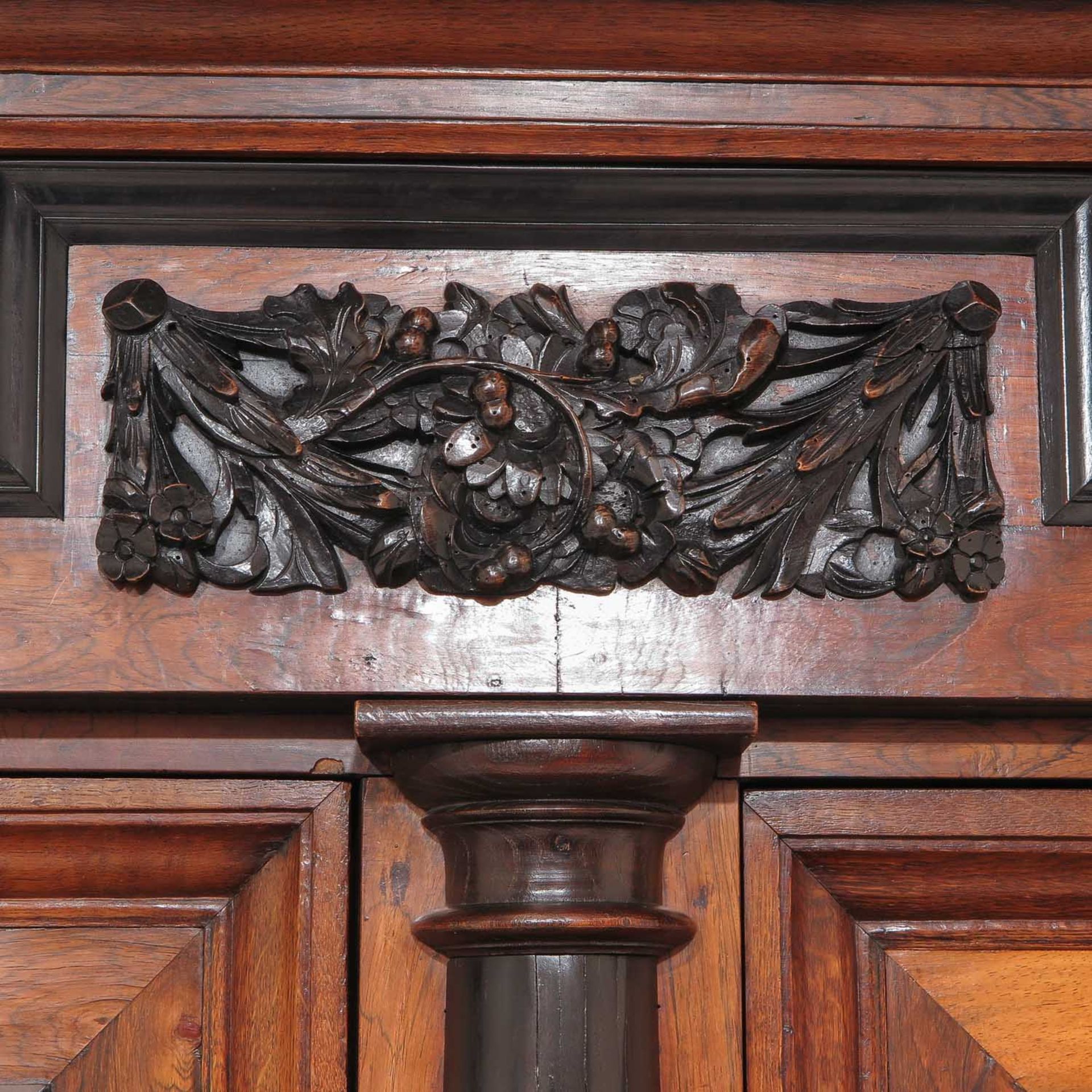 A Cushion Cabinet Circa 1700 - Image 6 of 10