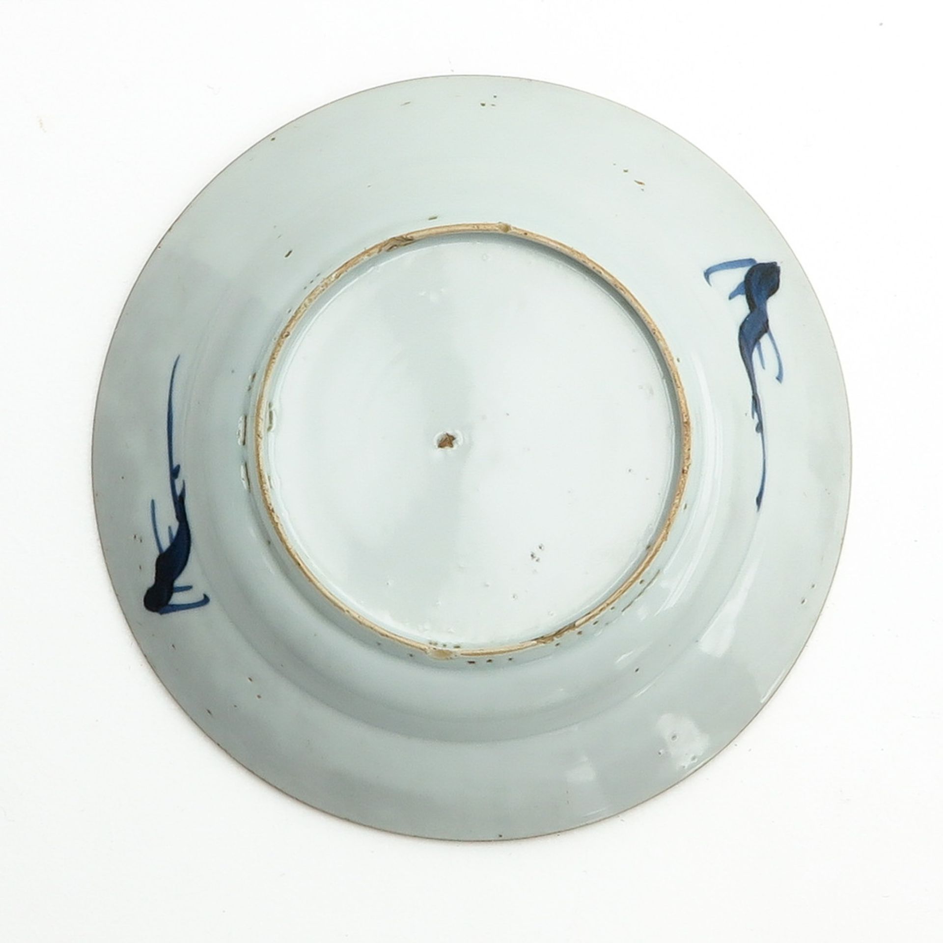 A Pair of Small Blue and White Plates - Image 6 of 9