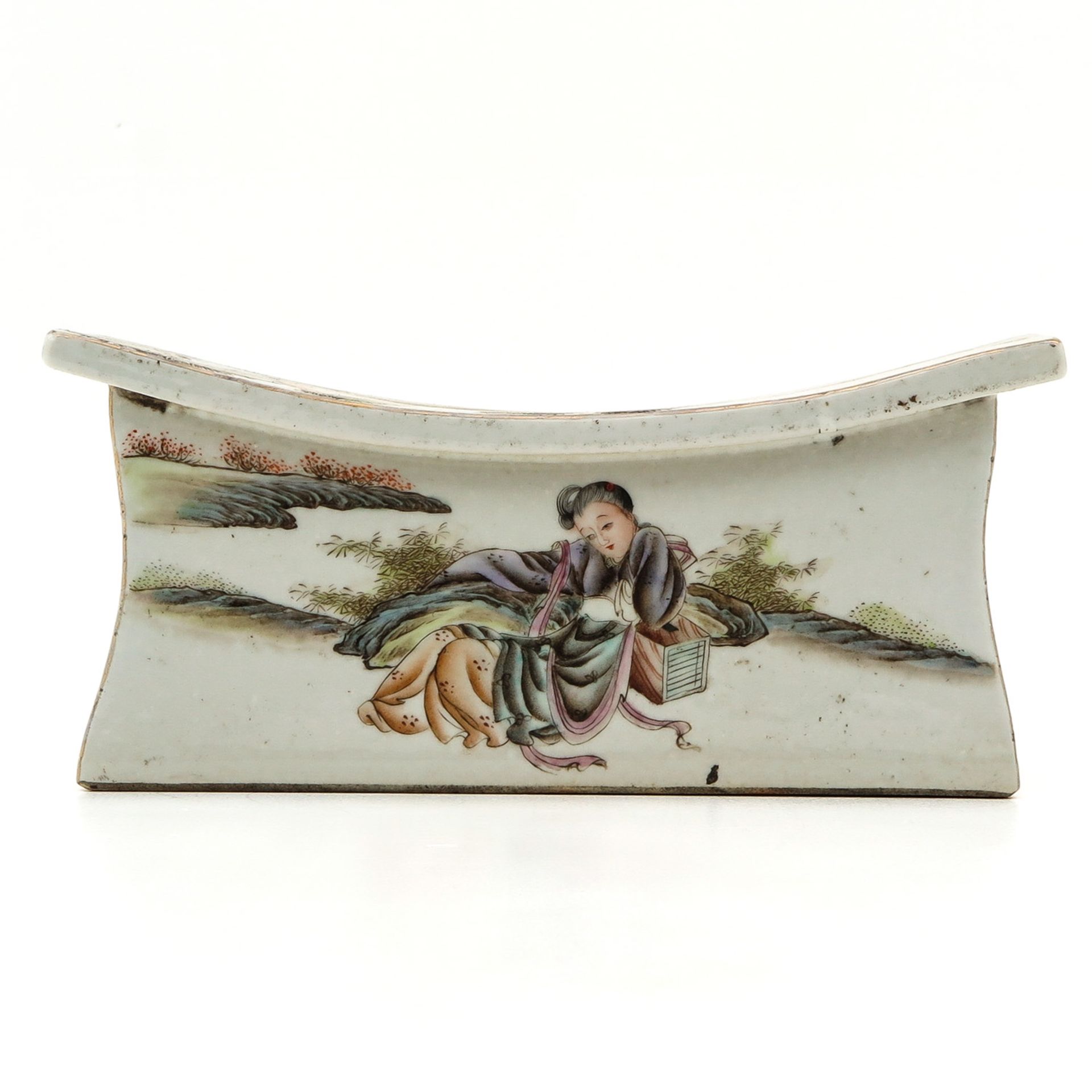 A Polychrome Decor Pillow - Image 3 of 10