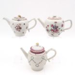 A Collection of 3 Teapots