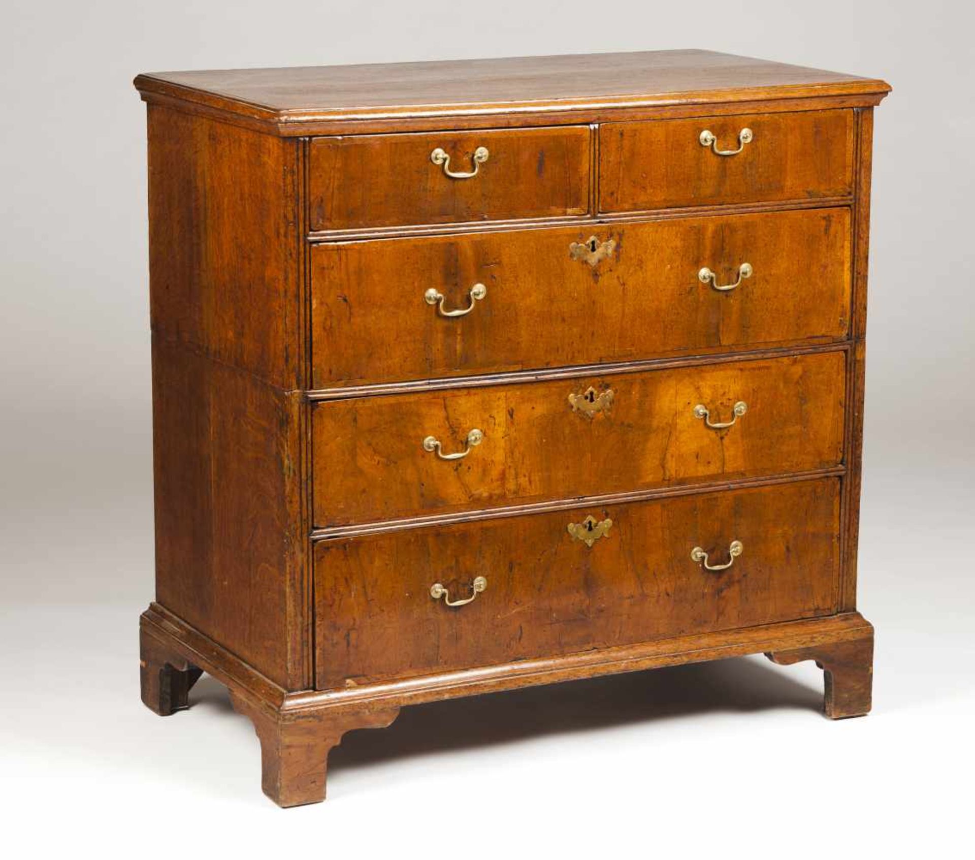 A George II chest of drawers