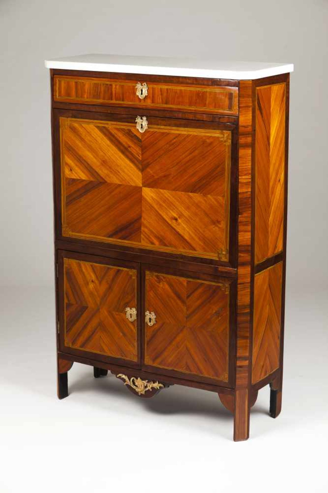 A Louis XVI "secretaire a abbatant"