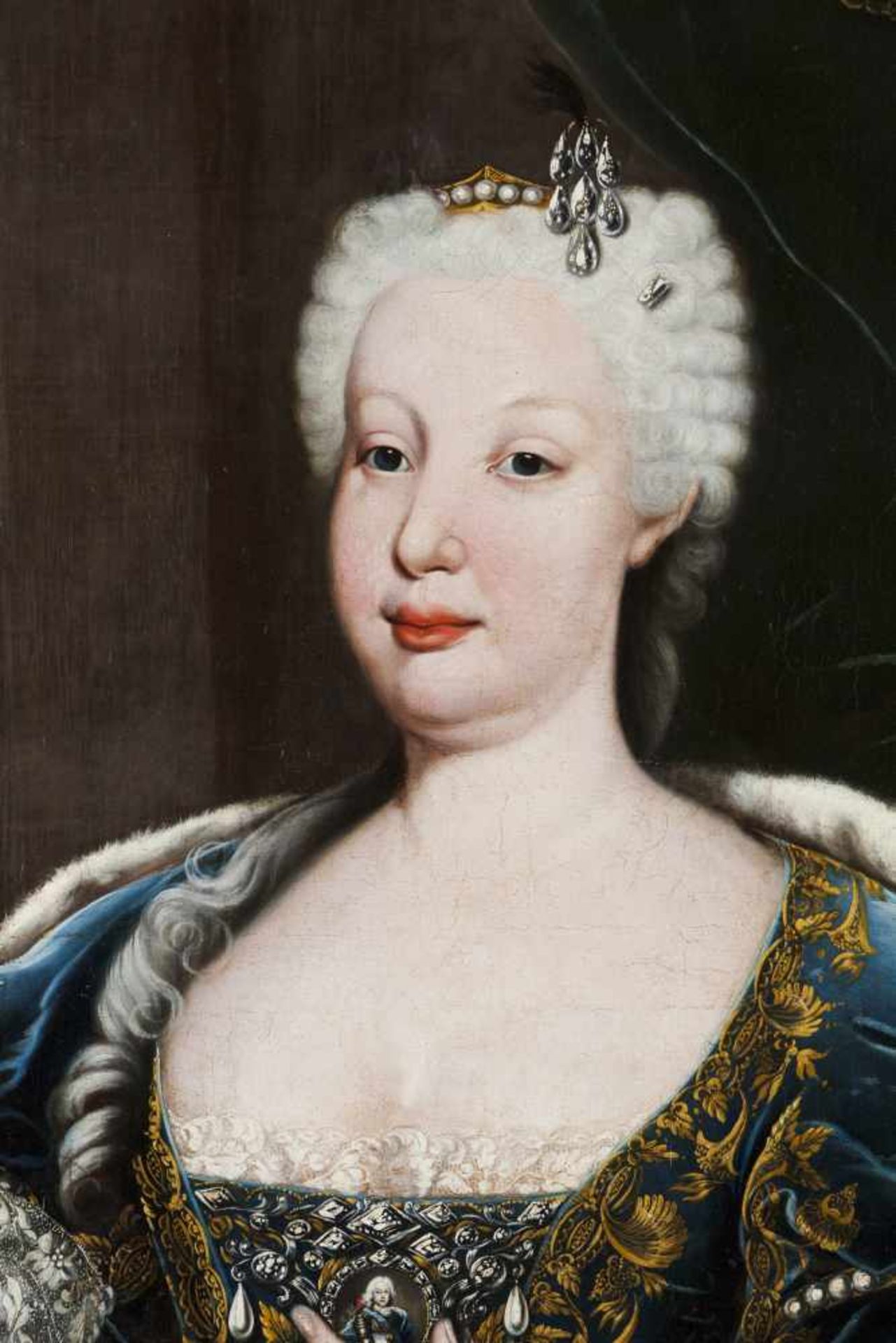 Círculo de Louis-Michel van Loo (1707-1771)Portrait of D. Maria Bárbara de Bragança (1711-1758) - Bild 5 aus 5