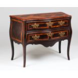 A D. José / D. Maria chest of drawersRosewood with rosewood, jacaranda and other timbers marquetry