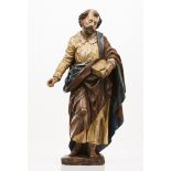 Saint PeterWooden sculpturePolychrome decorationPortugal, 17th century(losses, faults, restoration