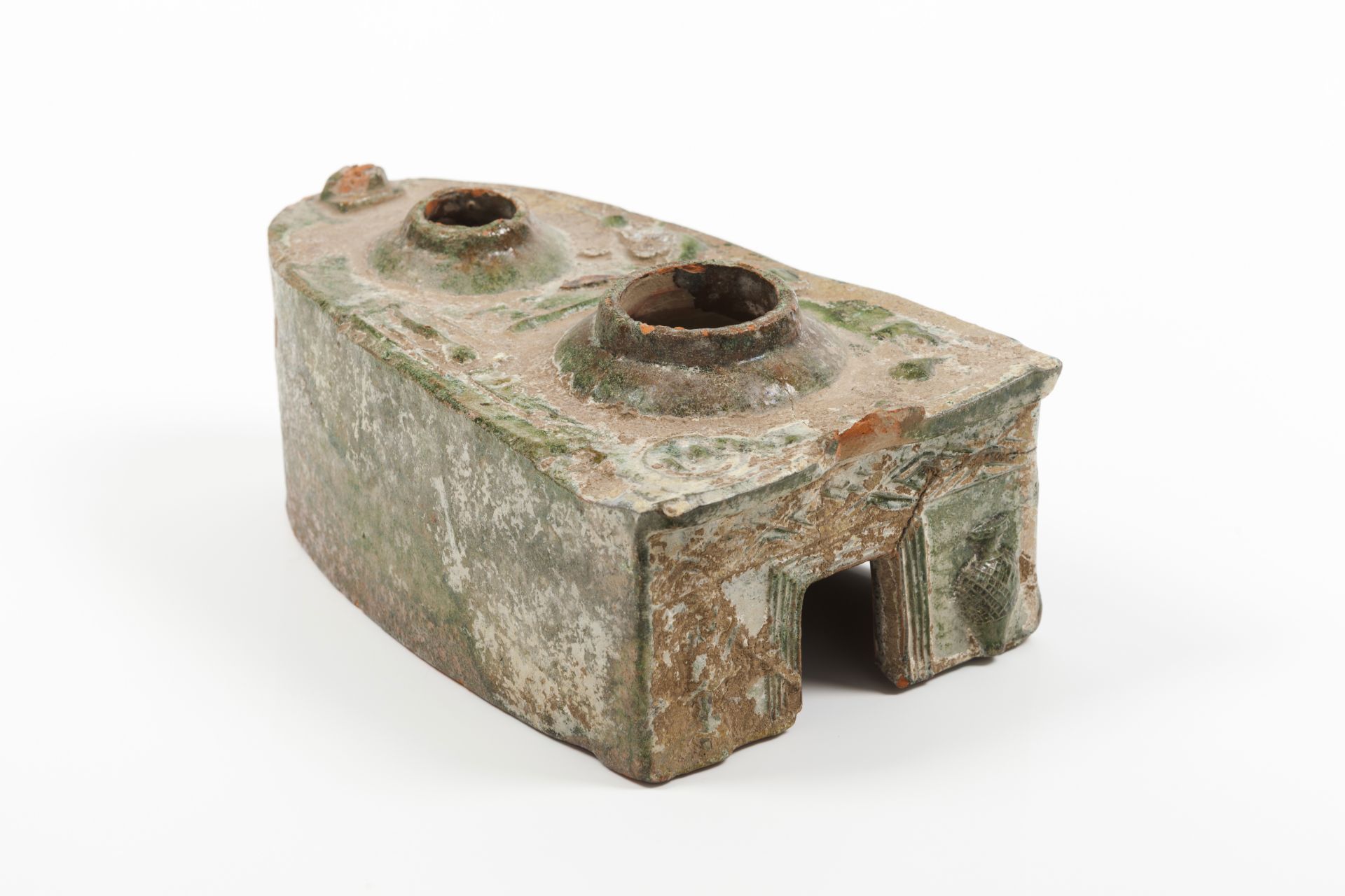 Model of a cooking stove