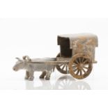 Model of a cart and ox