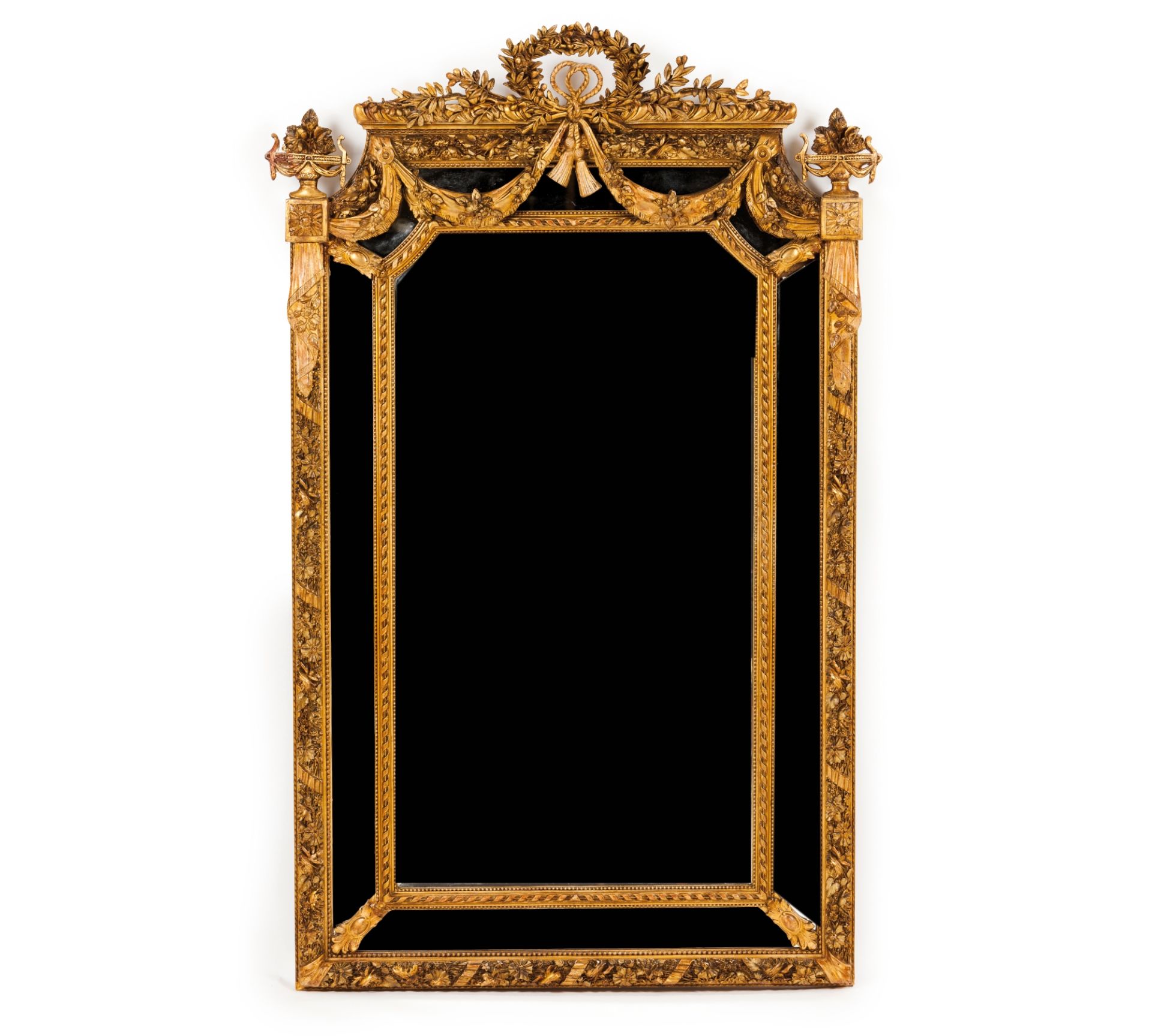 A Louis XVI style mirror