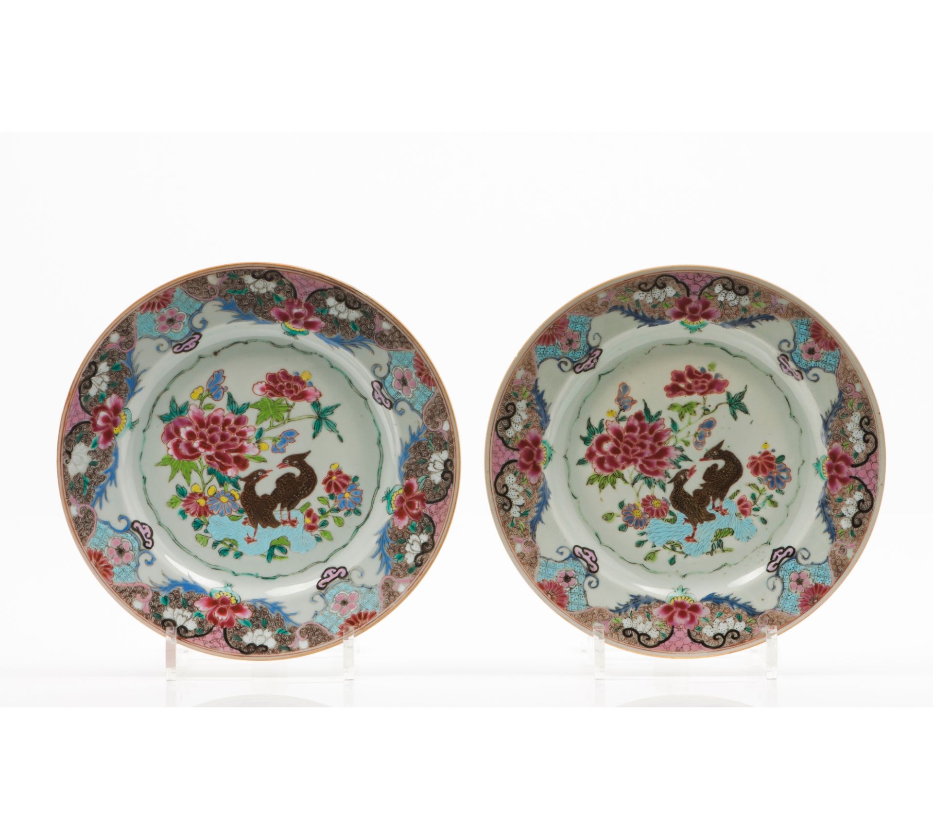 A pair of plates