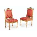A pair of Napoleon III chairs