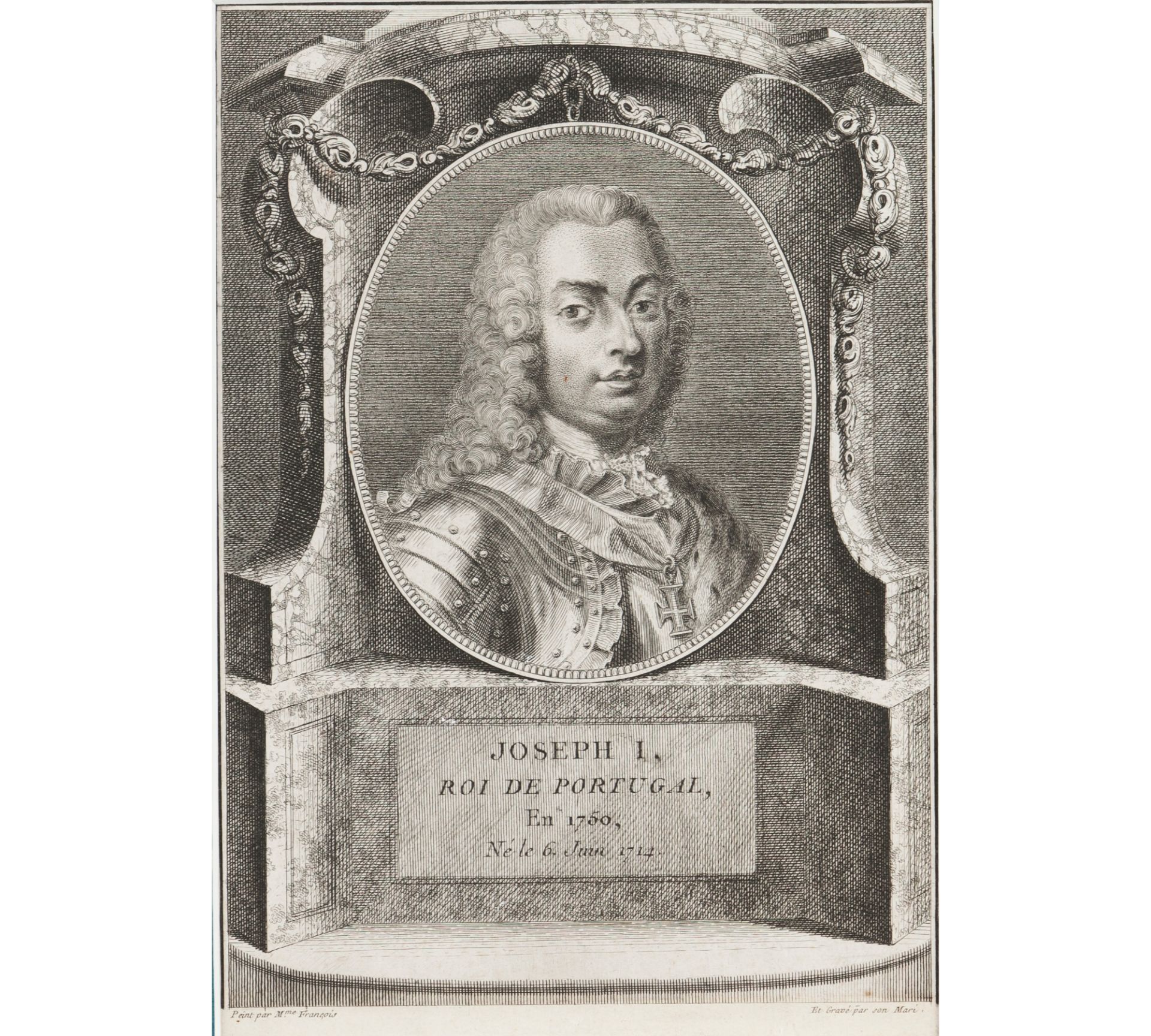 Portrait of D. Josph I, King of Portugal