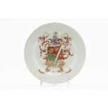 An armorial plate