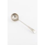 A soup ladle