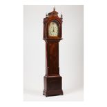 A long case clock