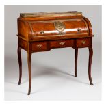 A Louis XV / Louis XVI style cylinder desk