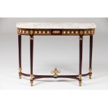 A Louis XVI style console table