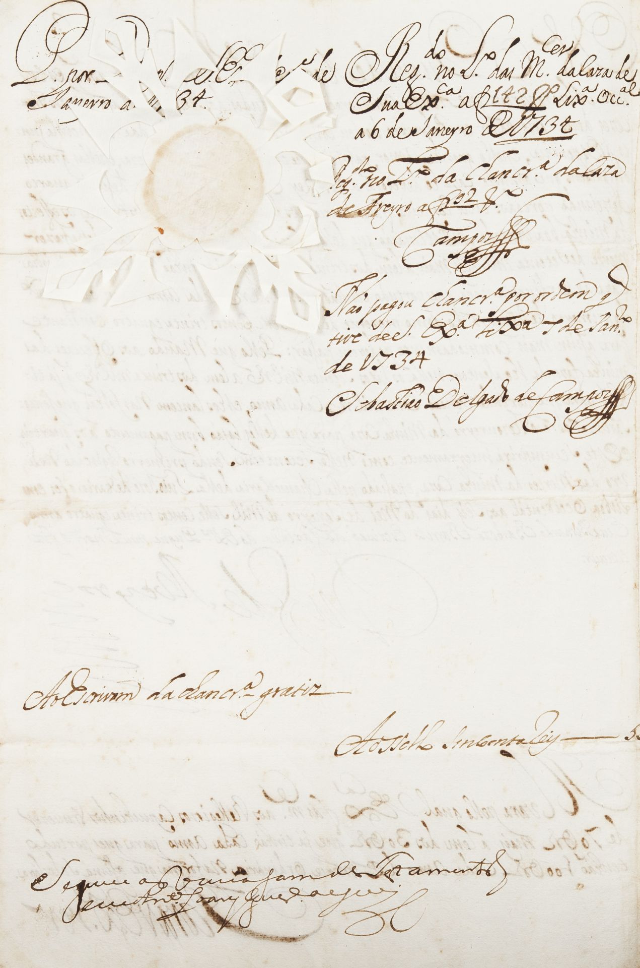 A Duke of Aveiro favour letter