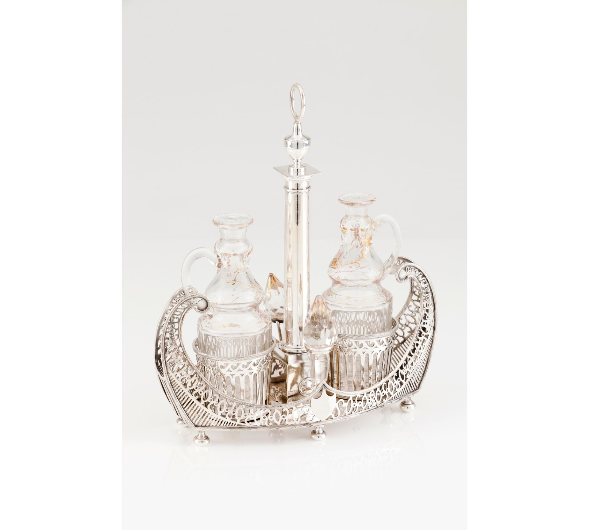 An important cruet set