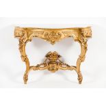 A Louis XV style console table