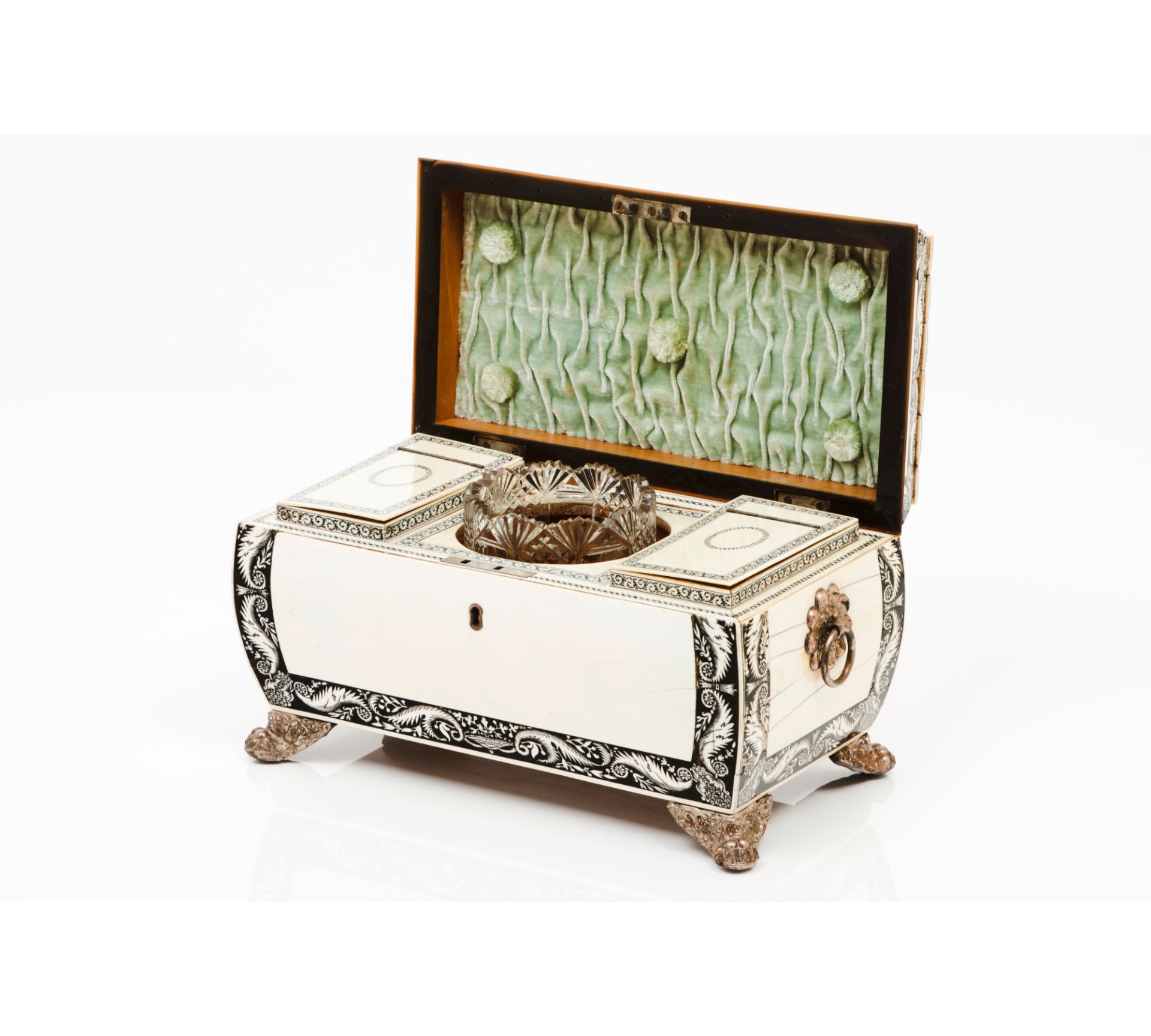 An Anglo-Indian tea caddy - Image 2 of 2