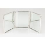 A three leaves dressing table mirror