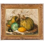 Sina Mesdag-van Houten (1834-1909)A still-life with pumpkins