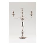 A large three branch candelabra