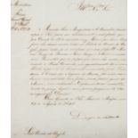 A letter from the Duke of Saldanha to the Count of Cazal