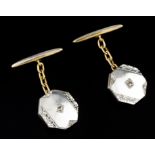 A pair of cufflinks