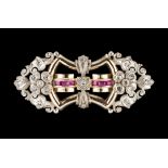 An Art Deco brooch