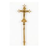 A Gothic style Processional Cross