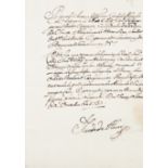 A letter from the 2nd Count of Alvor