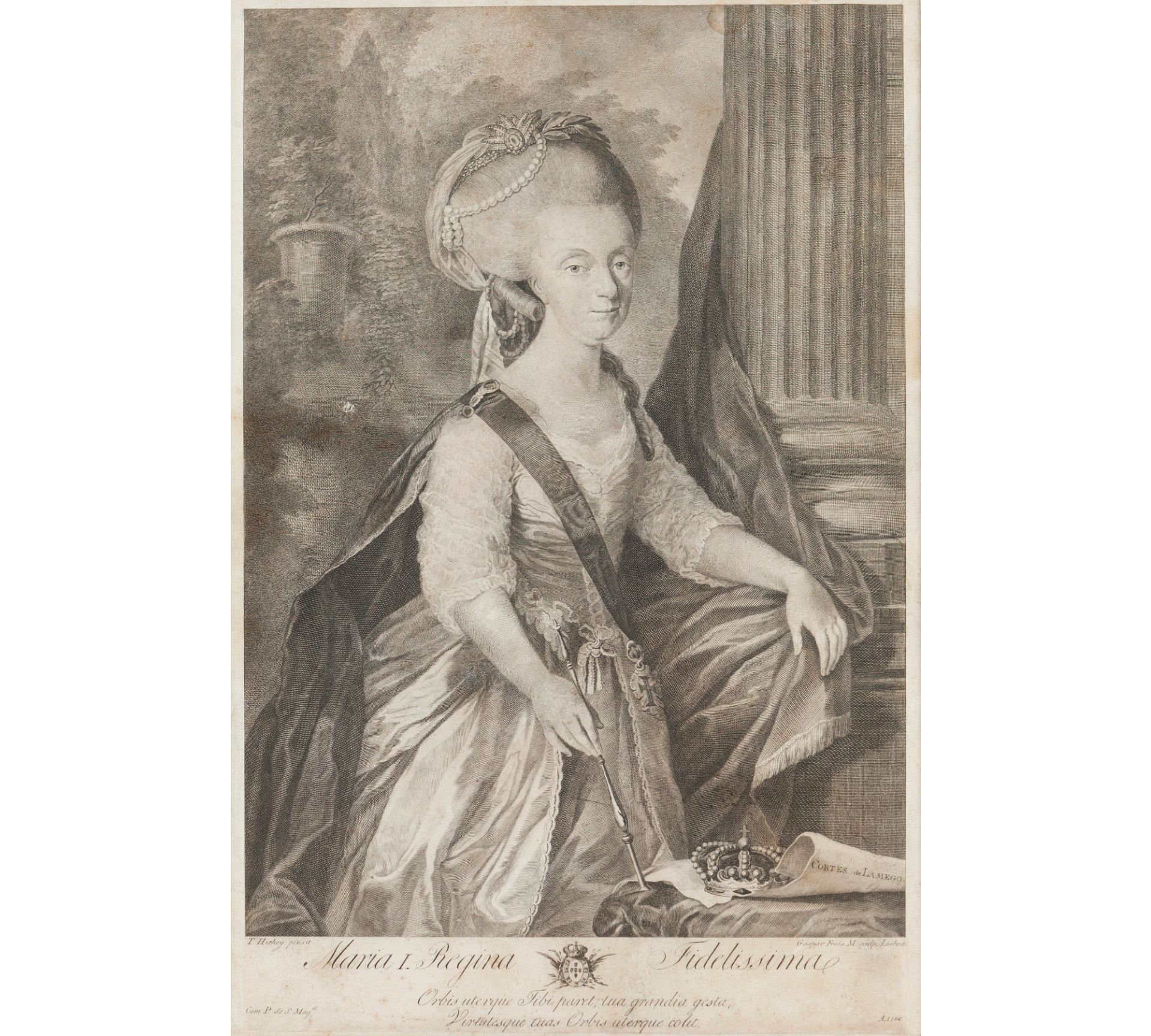 Gaspar Fróis Machado (1759-1796)Queen Maria I