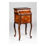 A Napoleon III bedside cabinet