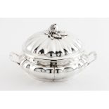 A tureen with cover