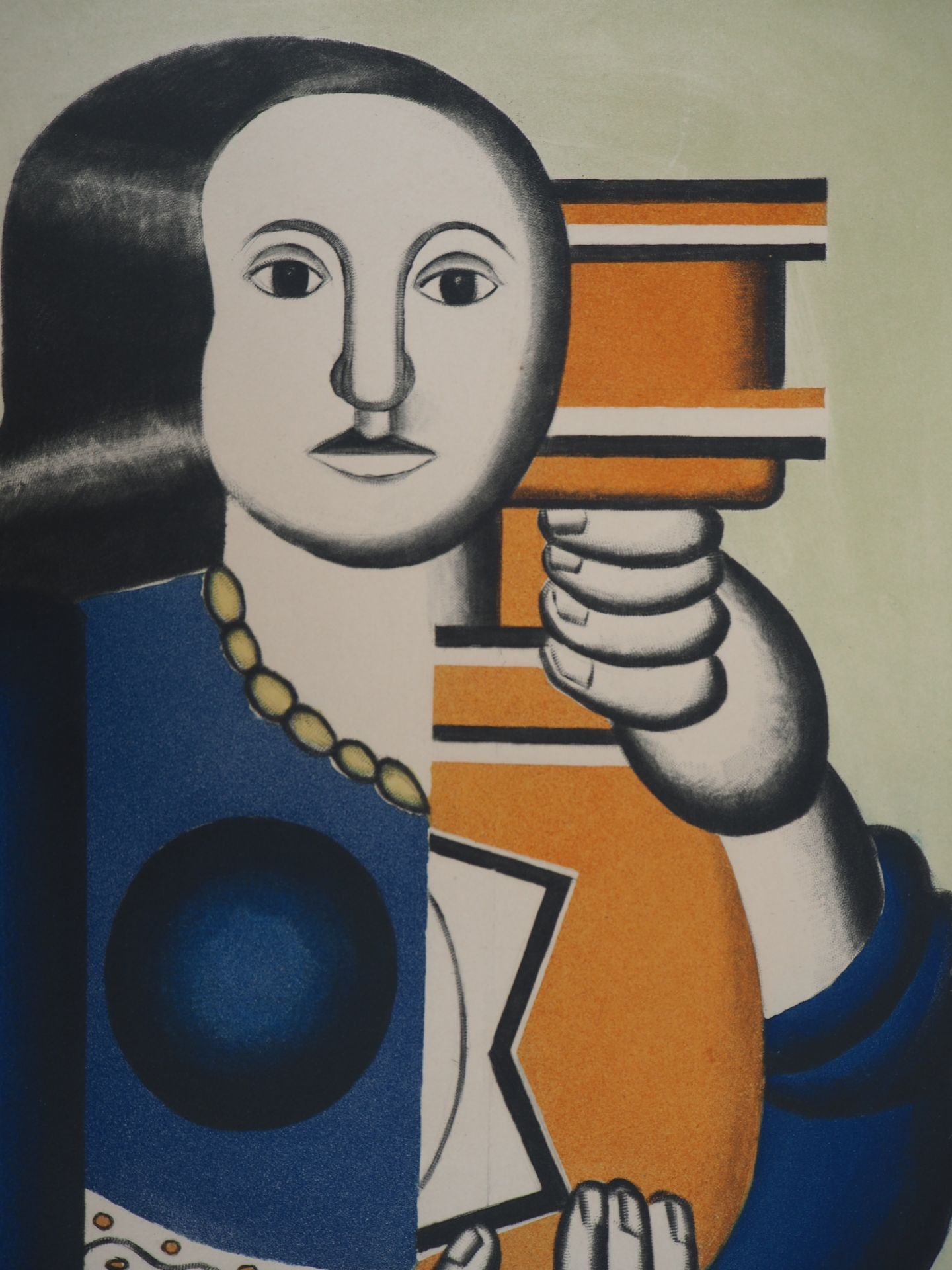 Fernand LÉGER (d'après) Femme à la cruche, vers 1950 Gravure à [...] - Image 4 of 5