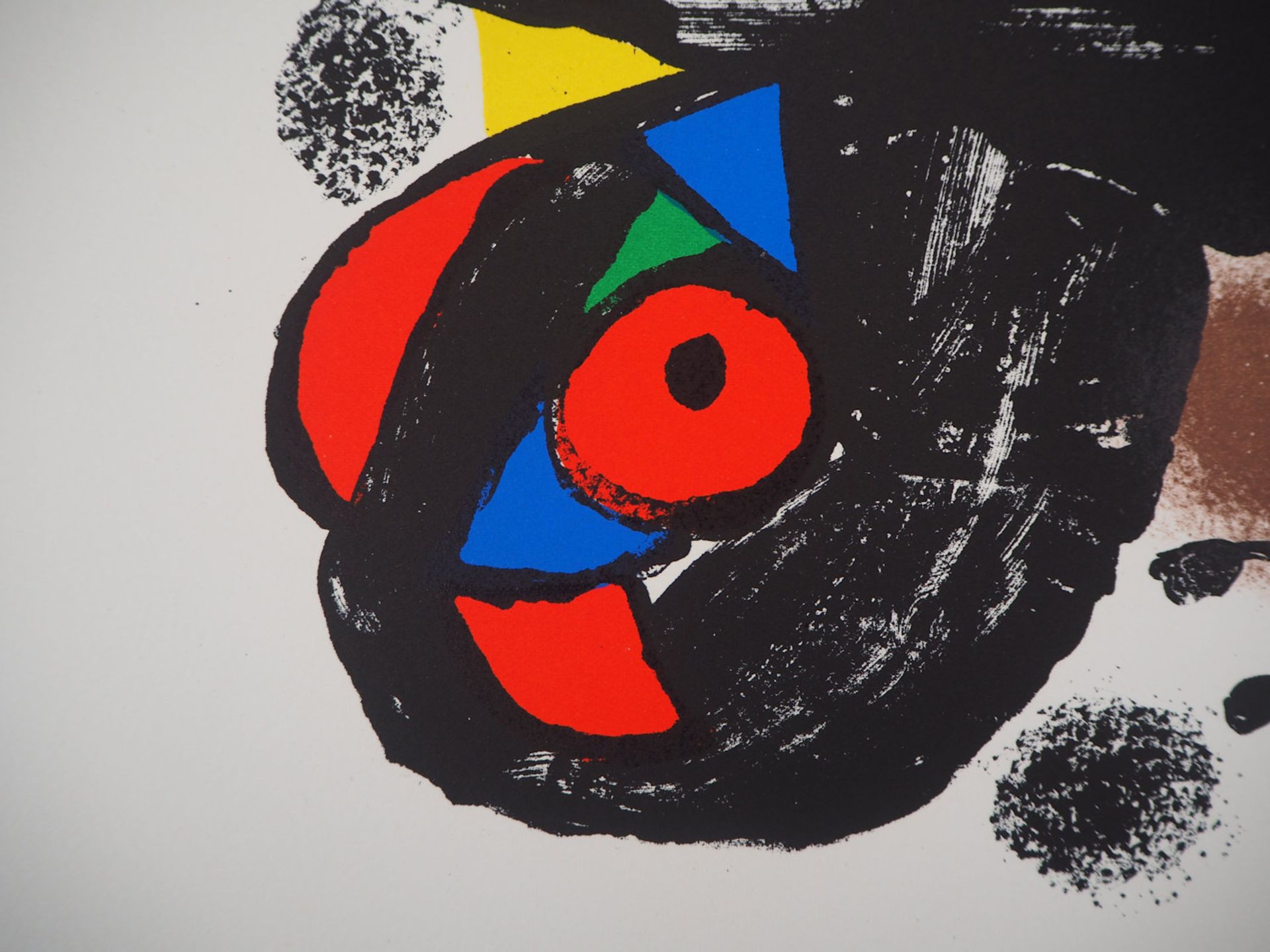 Joan Miro (1893-1983) Composition surréaliste, 1976 Lithographie en couleur Signée [...] - Bild 6 aus 8