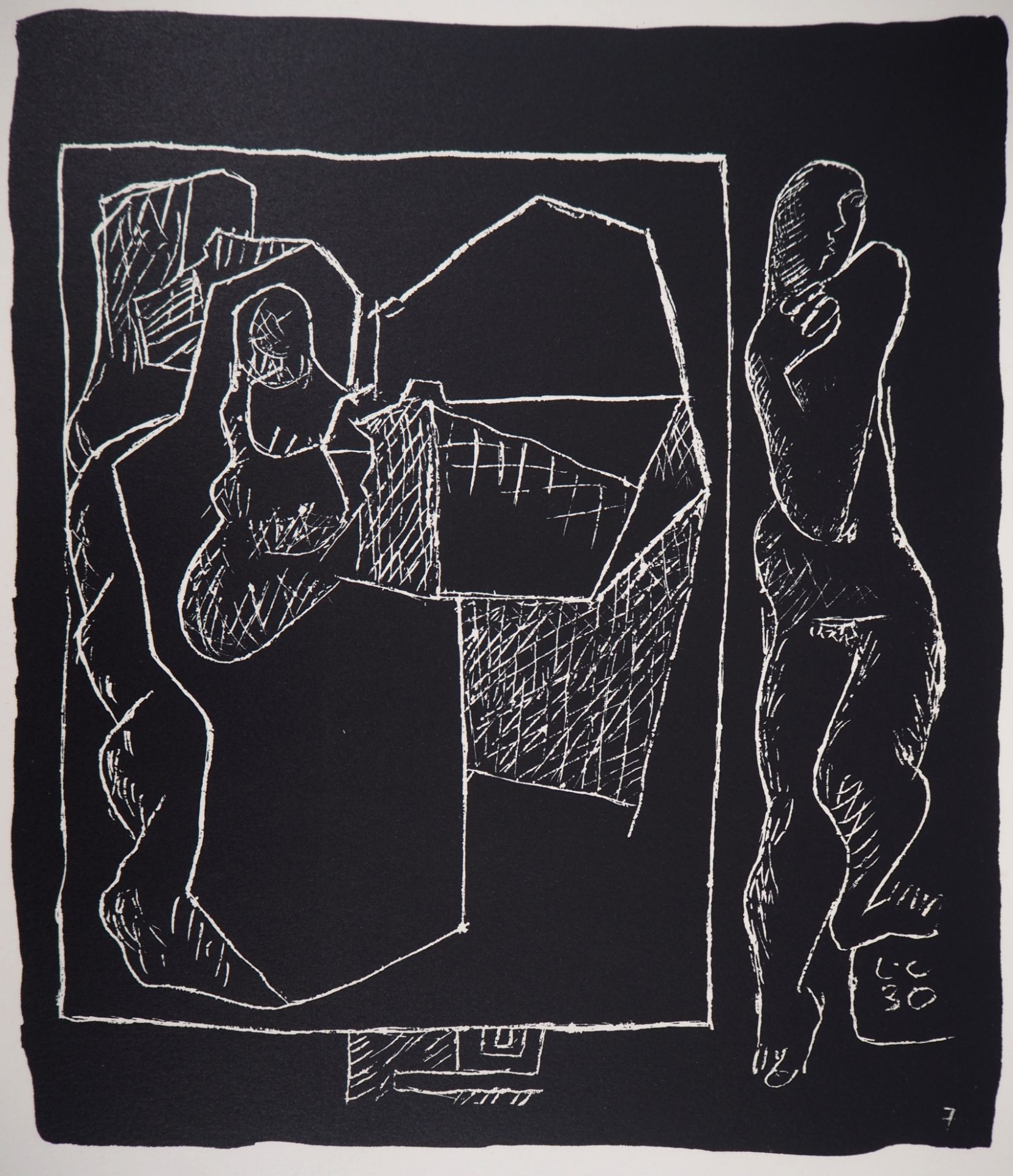 Le Corbusier L'homme et l'architecture, 1964 Lithographie originale (Atelier Michel [...] - Bild 7 aus 7