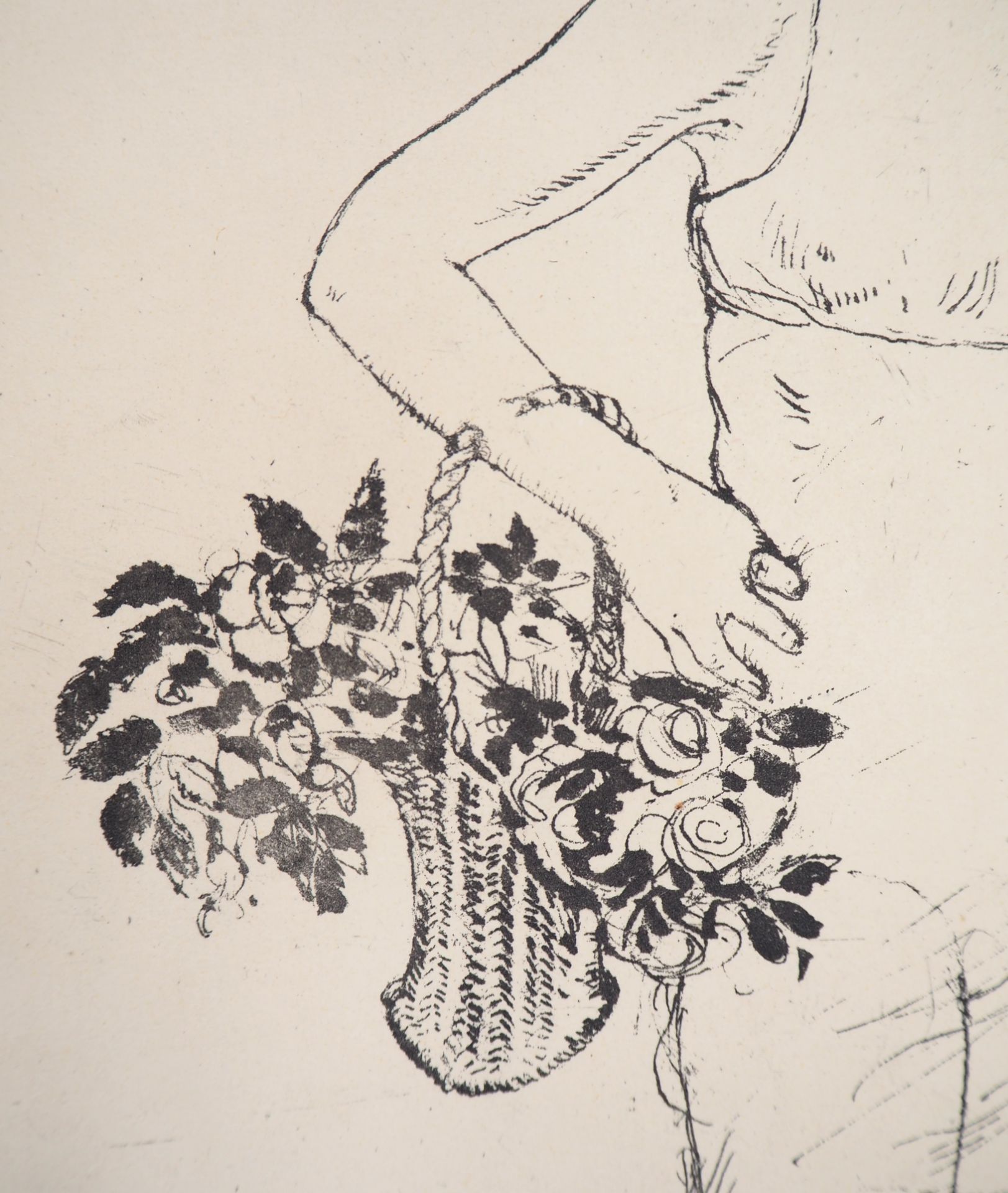 Armand Rassenfosse (1862-1934) Le modèle débutant, 1928 Gravure originale à la [...] - Bild 3 aus 5