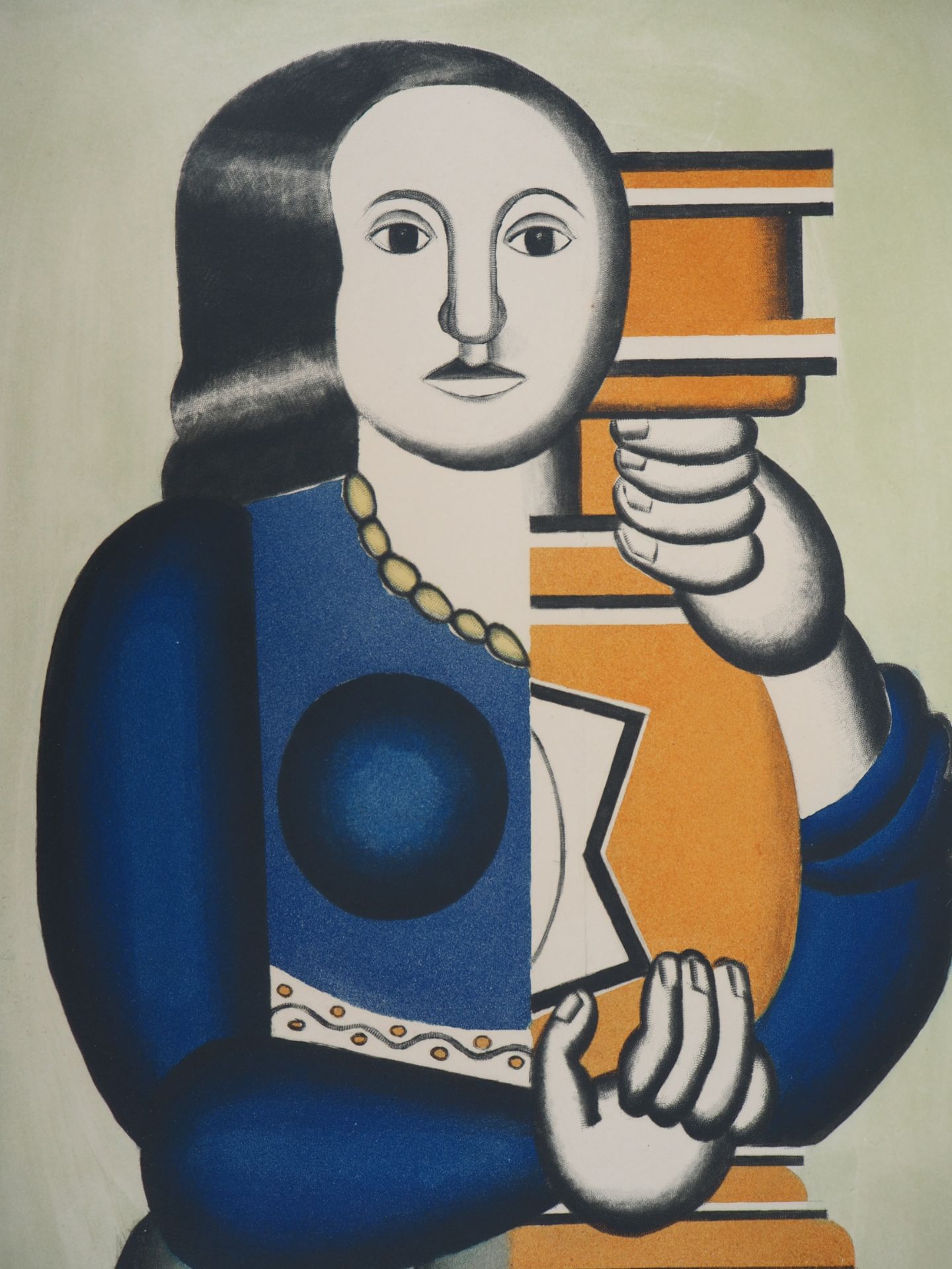 Fernand LÉGER (d'après) Femme à la cruche, vers 1950 Gravure à [...] - Image 3 of 5