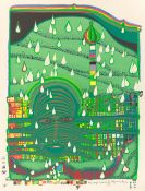 Friedensreich Hundertwasser (Wien 1928 – 2000 auf dem Seeweg vor Australien)
