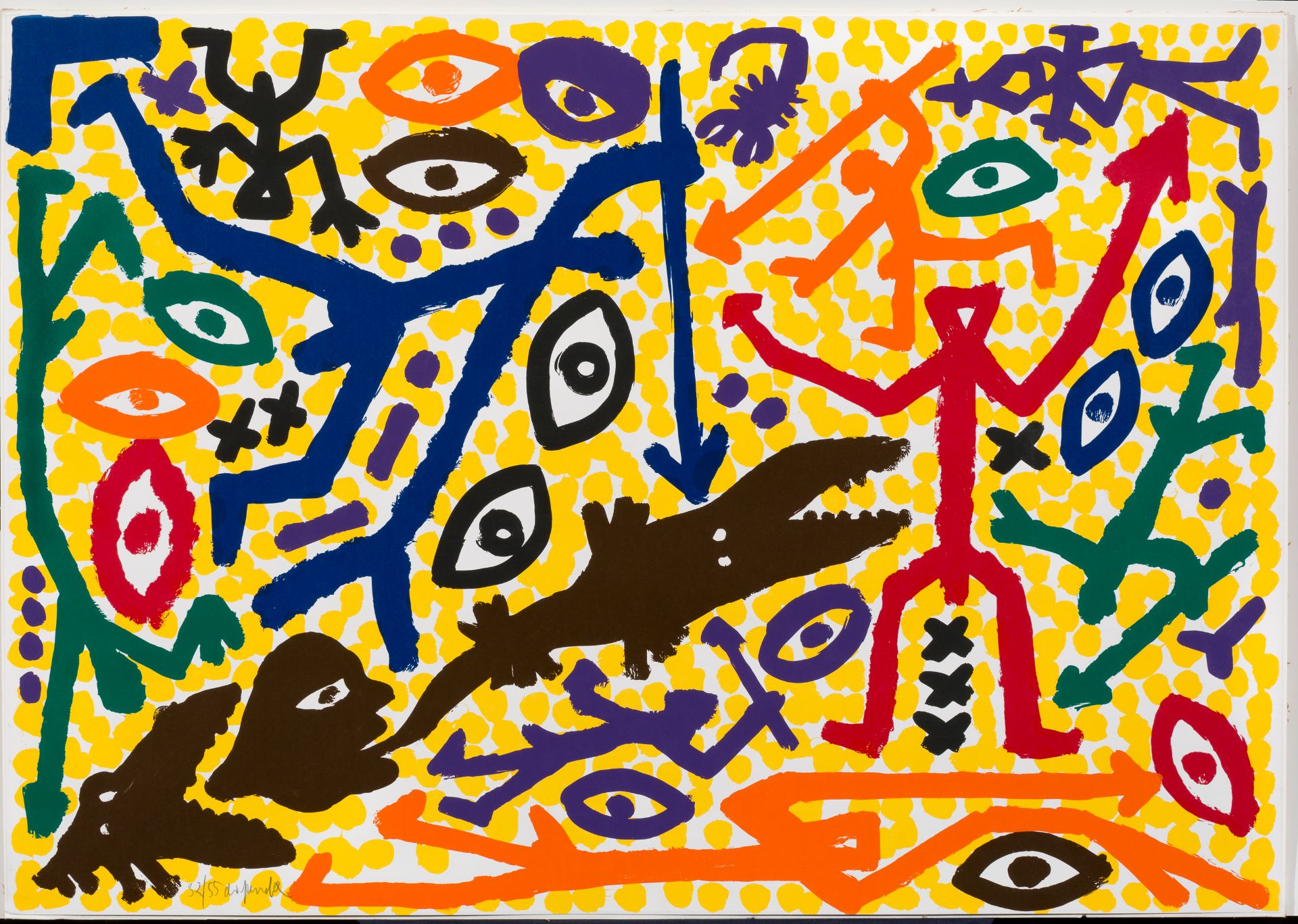 A.R. Penck (Dresden 1939 – 2017 Zürich) - Bild 2 aus 3