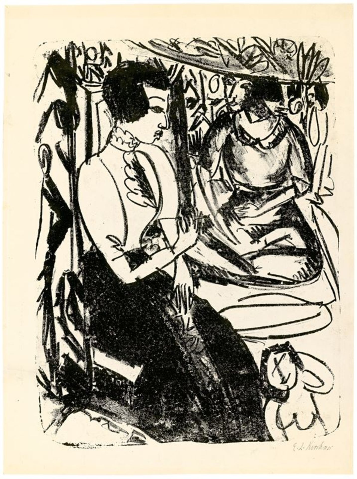 Ernst Ludwig Kirchner (Aschaffenburg 1880 – 1938 Davos)