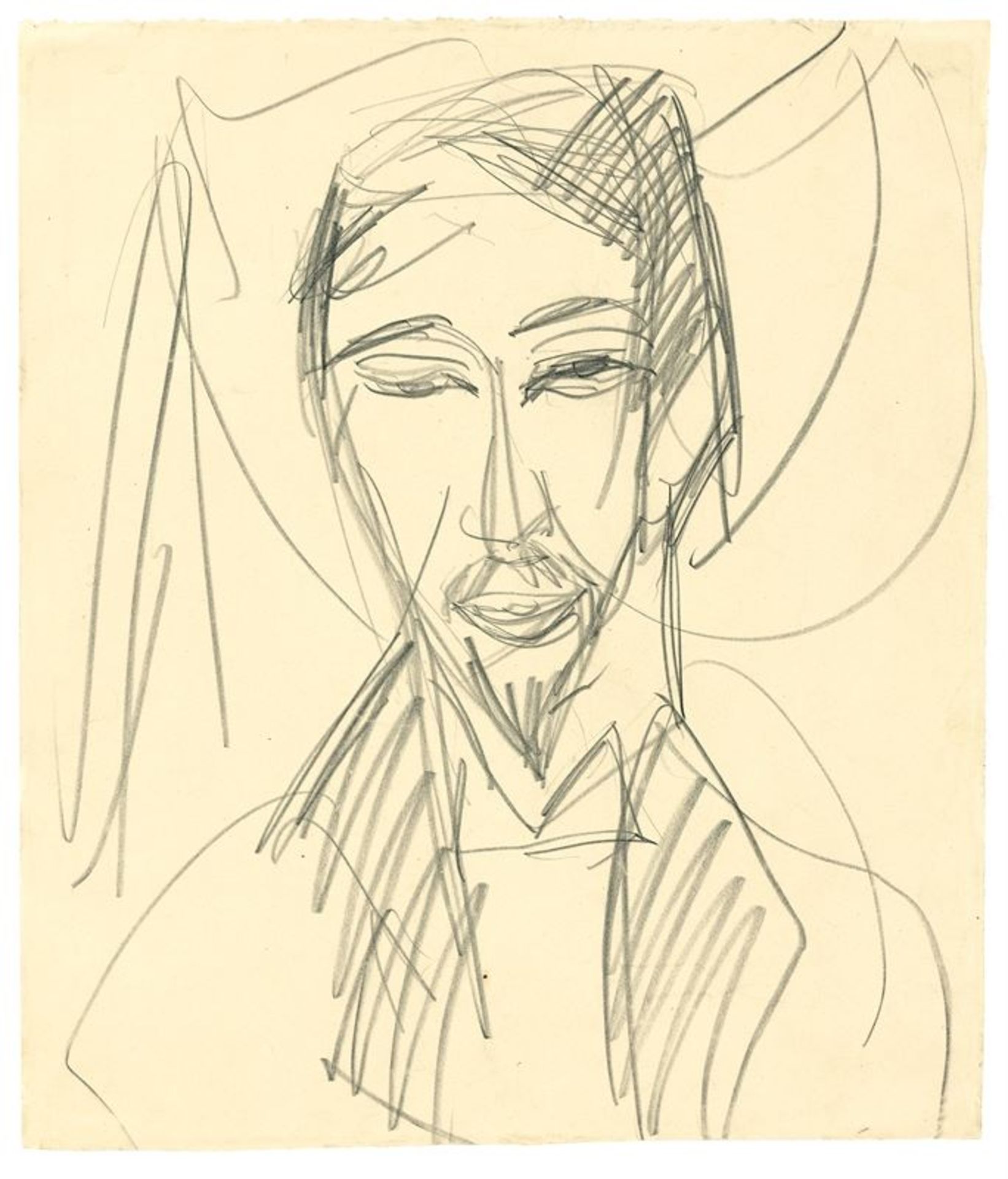 Ernst Ludwig Kirchner (Aschaffenburg 1880 – 1938 Davos) - Bild 2 aus 2