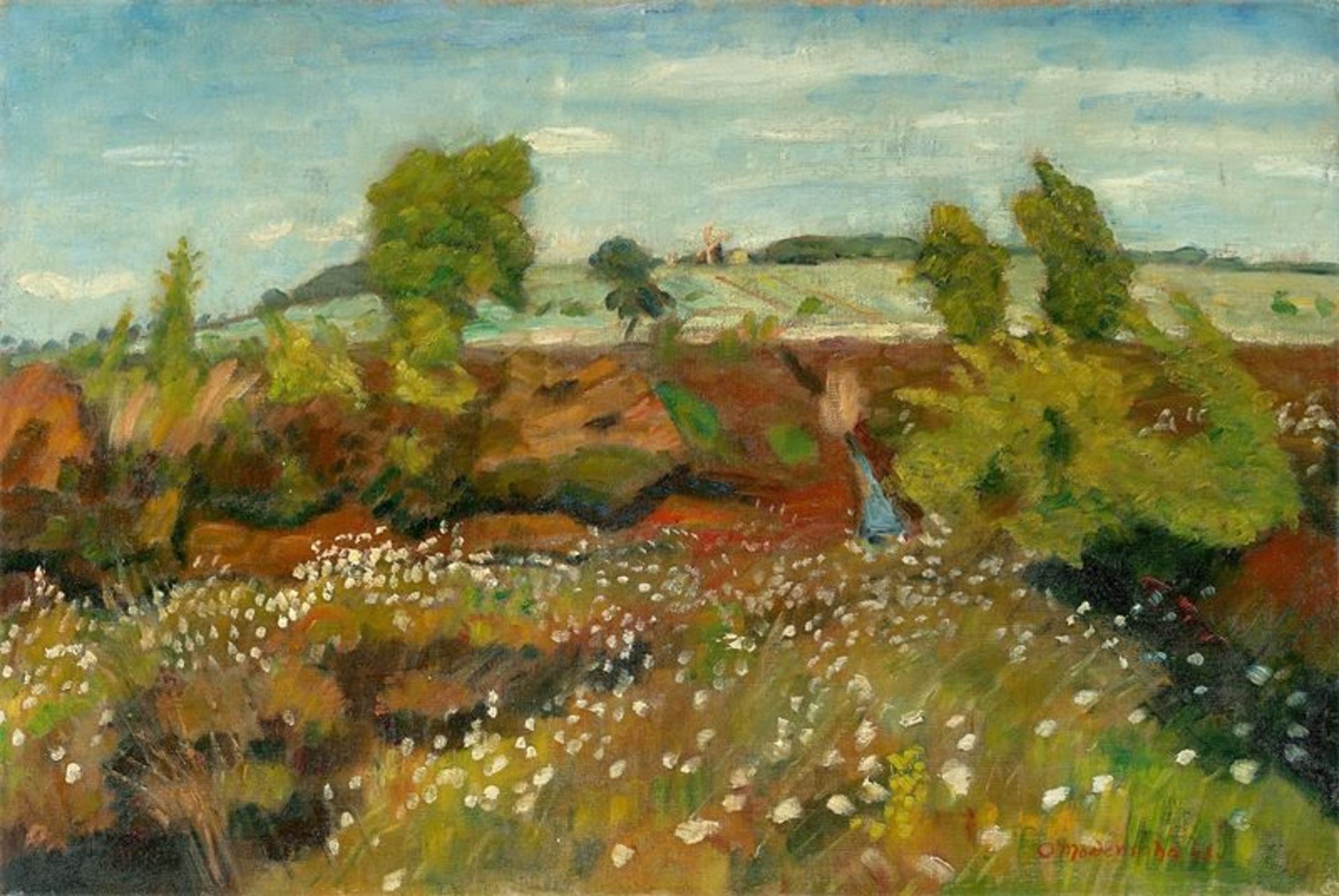 Otto Modersohn (Soest 1865 – 1943 Rotenburg (Wümme)) - Bild 2 aus 2