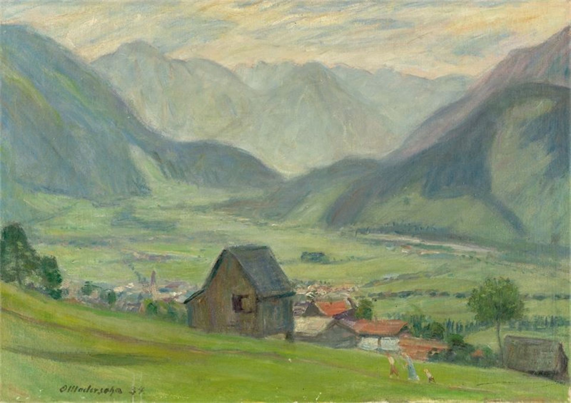 Otto Modersohn (Soest 1865 – 1943 Rotenburg (Wümme))