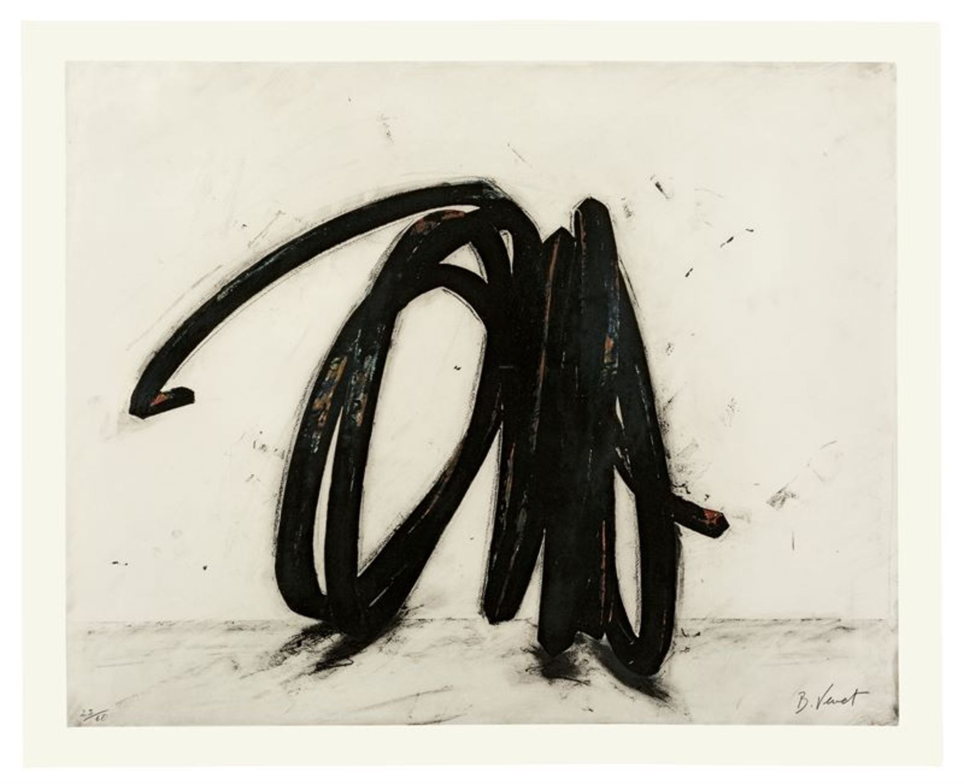 Bernar Venet (Château-Arnoux-Saint-Auban 1941 – lebt in New York und Südfrankreich)