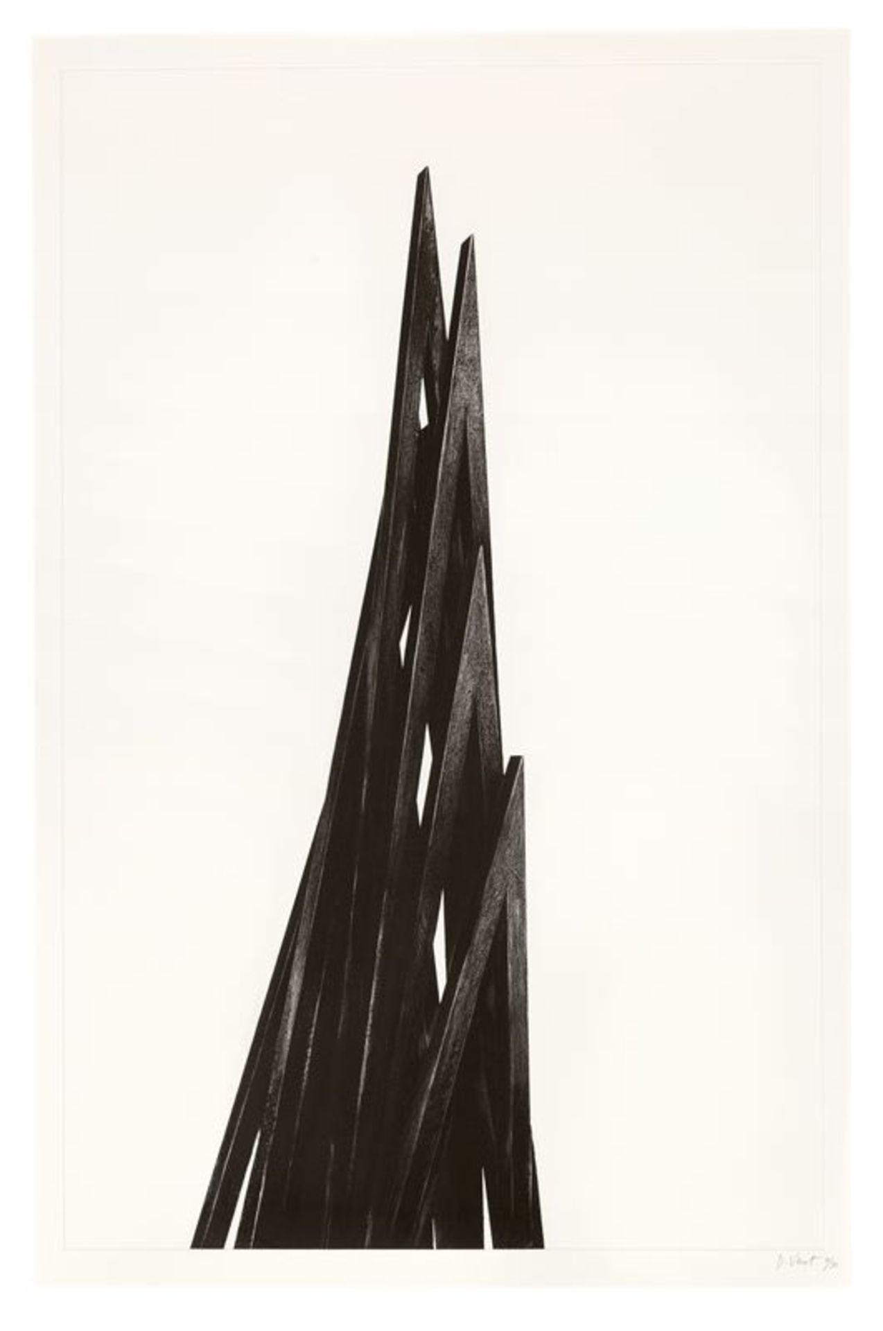 Bernar Venet (Château-Arnoux-Saint-Auban 1941 – lebt in New York und Südfrankreich)